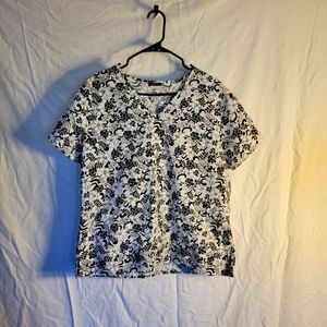 Womens Scrub Top by Absolute Size L